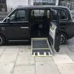 blackcab Taxi for wheelchair in peterborough